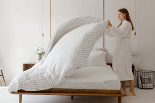 linen bed sheets 
