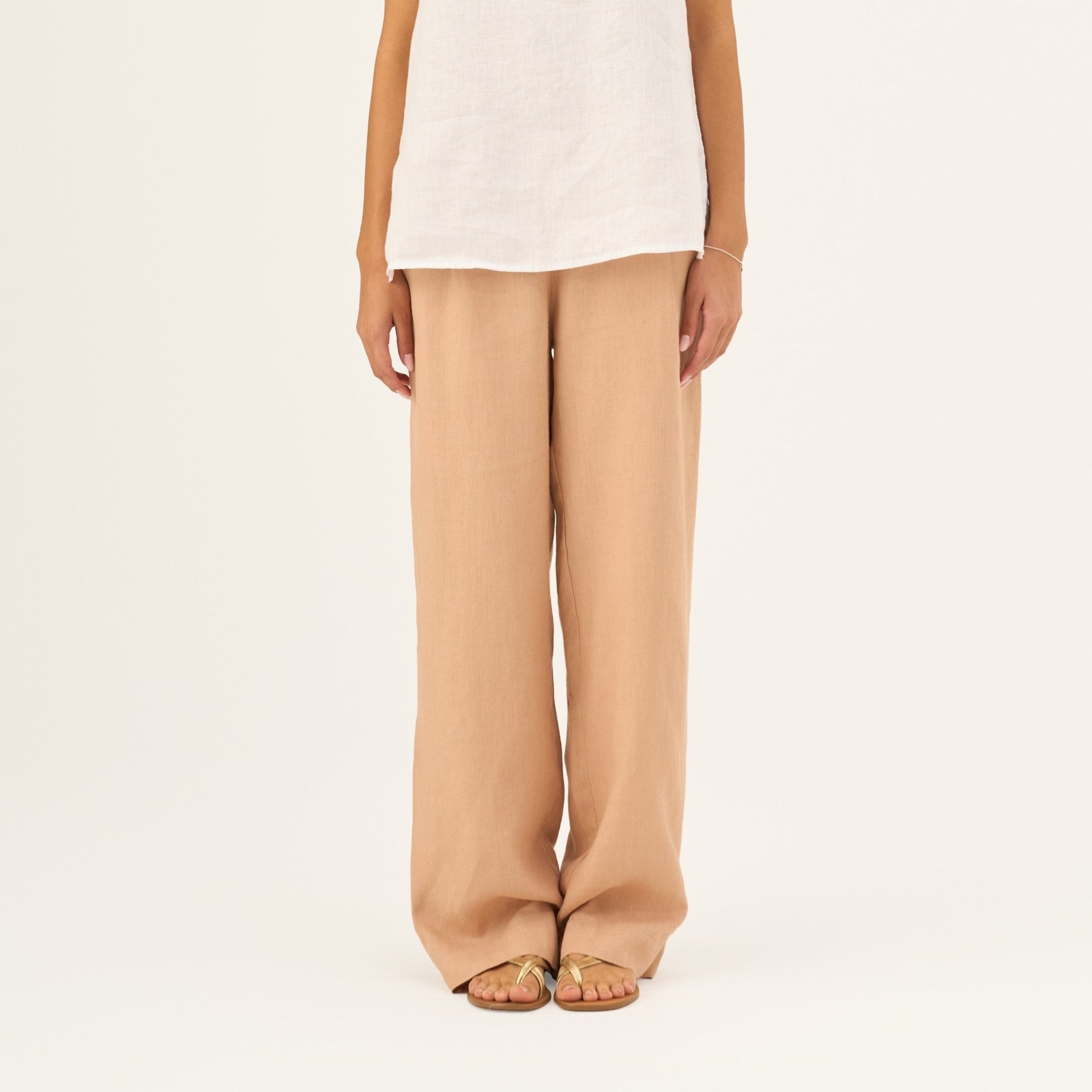 knee length dresses for ladies Women's Tall Dress Pants | Linen Blend Trousers