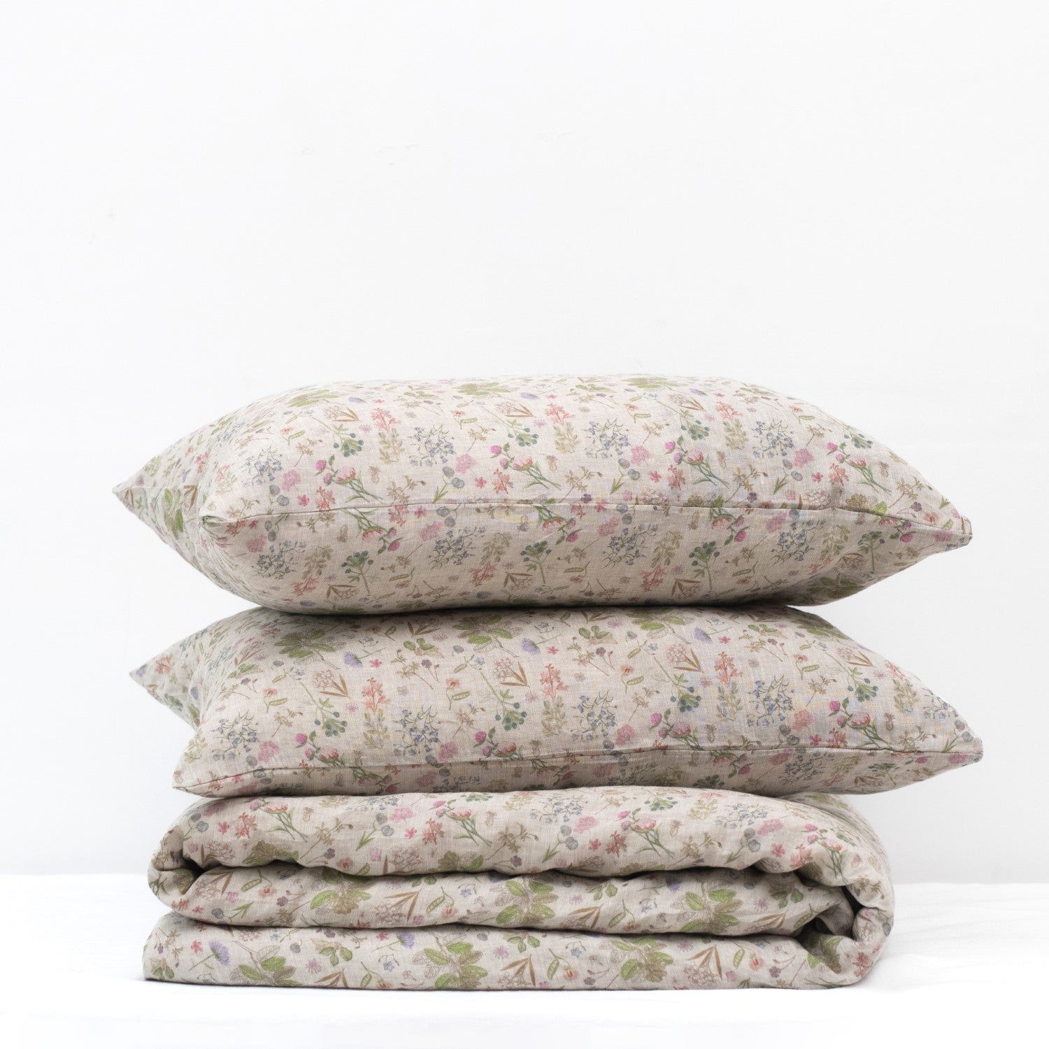 Botany 2 Linen Duvet Cover Set Linen Tales Botany 2 Linen Duvet Cover Set Linen Tales