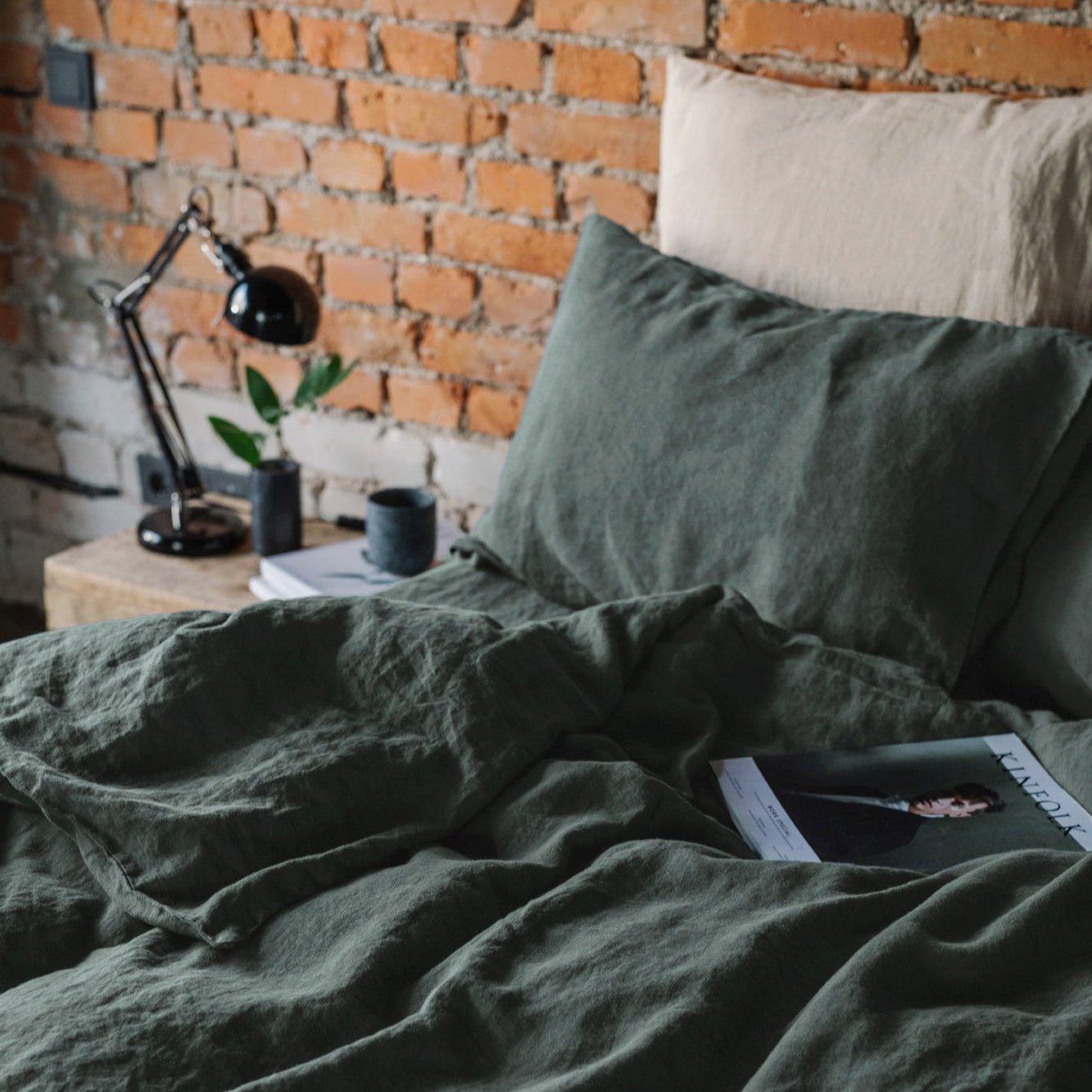 Forest Green Bedding Bundle Linen Tales Global Forest Green Bedding Bundle Linen Tales Global