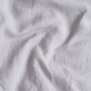 Light Grey Washed Linen Duvet Cover Set 9