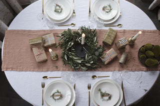 3 WAYS TO DRESS YOUR DINNING TABLE FOR CHRISTMAS - Linen Tales 