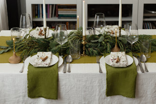 5 IDEAS FOR YOUR CHRISTMAS TABLE - Linen Tales Global 
