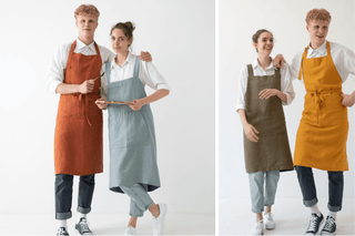 LINEN APRON: YOUR NUMBER ONE KITCHEN LINEN ITEM - Linen Tales Global 