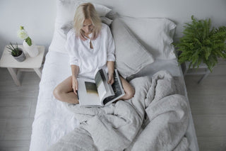 TOP TIPS FOR GOOD NIGHT’S SLEEP – CHOOSE LINEN BEDDING - Linen Tales Global 