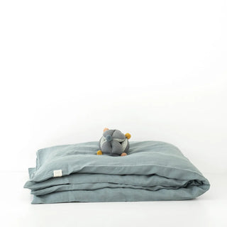 Kids Blue Fog Linen Duvet Cover 