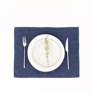 Navy Linen Placemat 