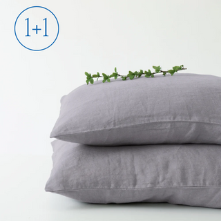 Ash Linen Pillowcase 1