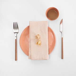 Brazilian Sand Linen Napkins Set of 2 