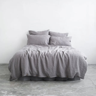 Ash Linen Duvet Cover Set 