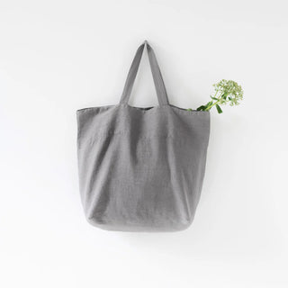 Ash Linen Big Bag 