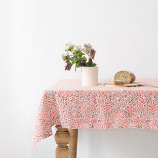 Blossom Linen Tablecloth 