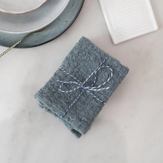 Blue Fog Linen Dishcloth Set of 2 