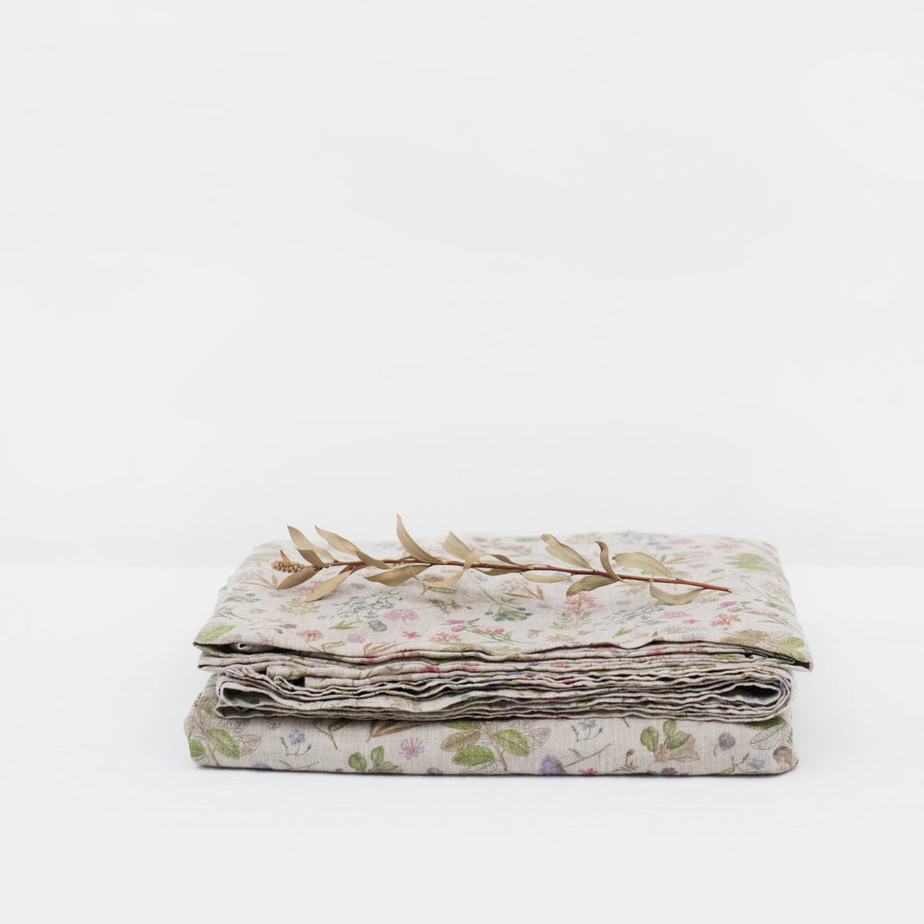 Botany 2 Linen Flat Sheet – Linen Tales