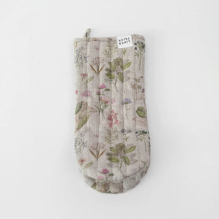 Botany Linen Oven Mitt 