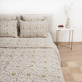 Botany 2 Linen Duvet Cover Set 5