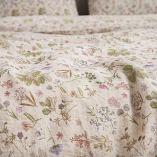 Botany 2 Linen Duvet Cover Set 6