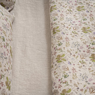 Botany 2 Linen Duvet Cover Set 7