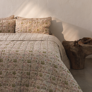 Botany 2 & Melange Quilted Blanket + Botany 2 & Melange Quilted Pillow Sham 6 