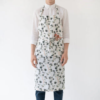 Eucalyptus Linen Chef Apron 