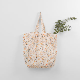 Fall Watercolor Linen Big Bag 3
