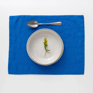 French Blue Linen Placemat 