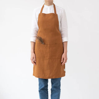 Hazelnut Linen Daily Apron 