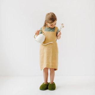 Honey Kids Linen Pinafore Apron 