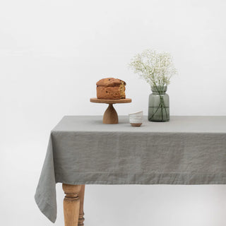 Khaki Linen Tablecloth 