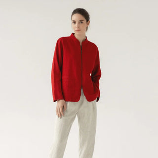 Lava Falls Linen Cherry Tree Jacket 