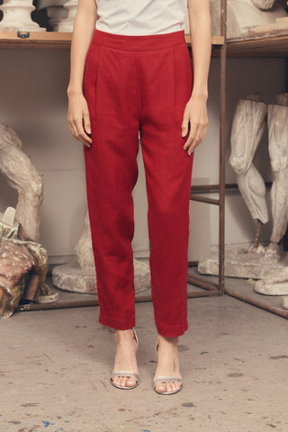 Lava Falls Linen Gladiolus Trousers 1