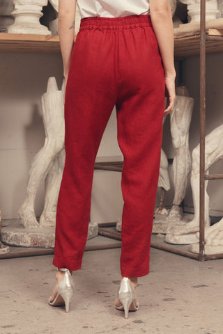 Lava Falls Linen Gladiolus Trousers 3