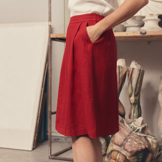 Lava Falls Linen Tulip Skirt 3