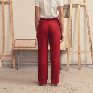 Lava Falls Linen Willow Trousers 3