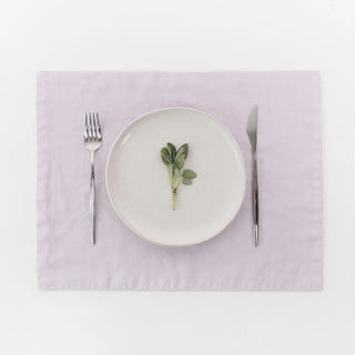 Lavender Fog Linen Placemat 