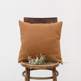 Clay Linen Cushion Cover 