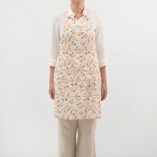 Fall Watercolor Linen Daily Apron 1