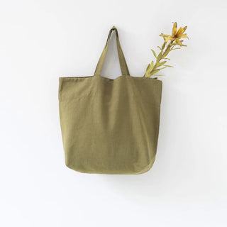 Martini Olive Linen Big Bag 