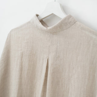 Melange Linen Oregano Shirt 6