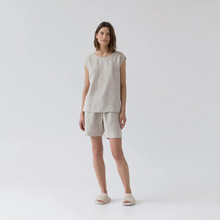 Melange Linen Verbena Pyjama Set 