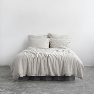 Melange Washed Linen Duvet Cover Set 