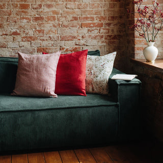 Mistletoe on Natural Linen Cushion Cover 2