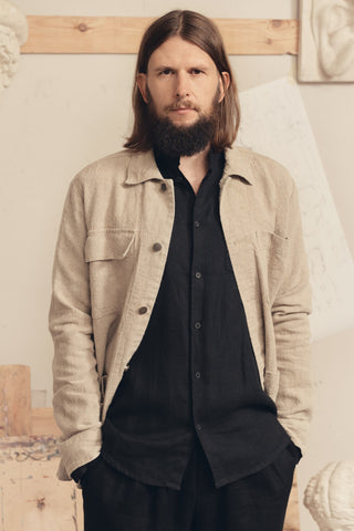 Natural Linen Maple Jacket 3