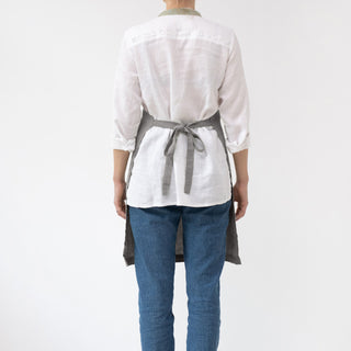 Stone Linen Daily Apron 3
