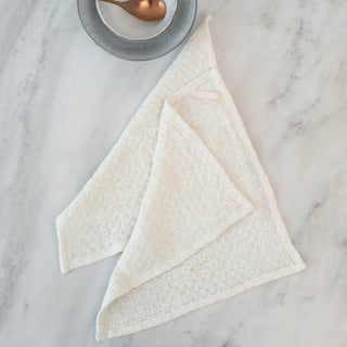 Undyed Linen Dishcloth Set of 2 3