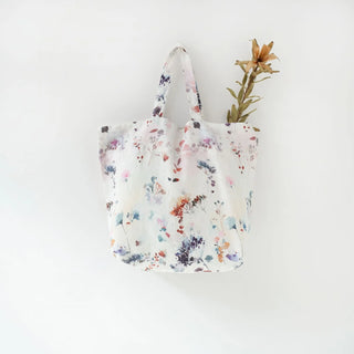 Watercolour Linen Big Bag 