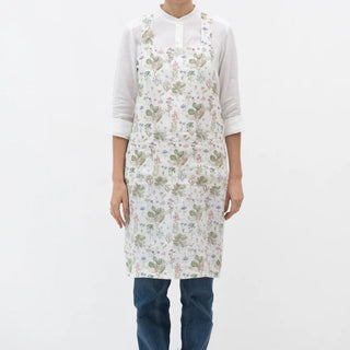 Botany Linen Crossback Apron 