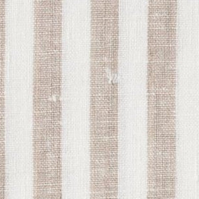 Natural White Stripes Fabric 185 g/m2 