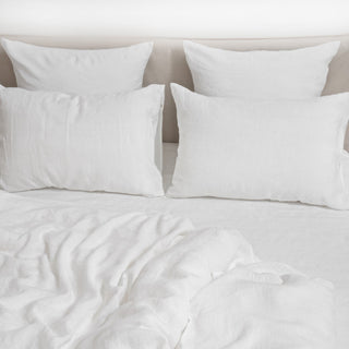 White Washed Linen Duvet Cover Set 3