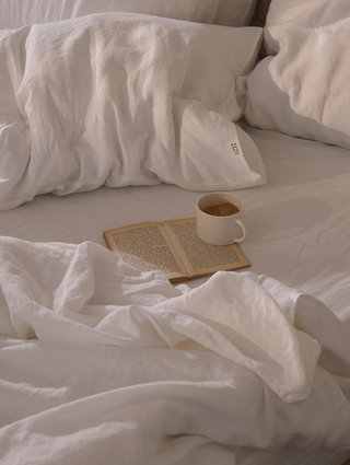 White Duvet Cover + White Pillowcase 4 